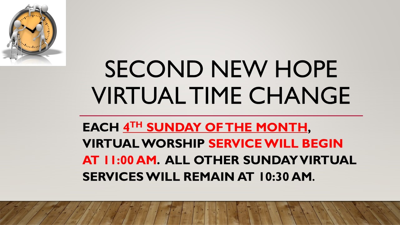 SNH -Virtual Time Change
